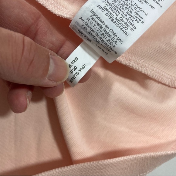 New J Crew Open Neck Cami Tank Top Soft Pink XL Cotton - Picture 4 of 7